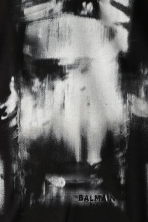 画像2: 【 30%OFF セール189,200円→132,440円】 BALMAIN バルマン X-RAY PRINT RAW EDGE HOODIE{-BBA}