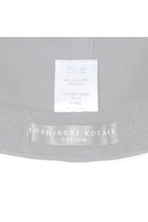 画像5:  {SOLD} YOSHINORI KOTAKE DESIGN ヨシノリコタケ 【フラットバイザー】YKF3D-444LILY BLK WHT {-BDA}  :YK-BDA-11-F 