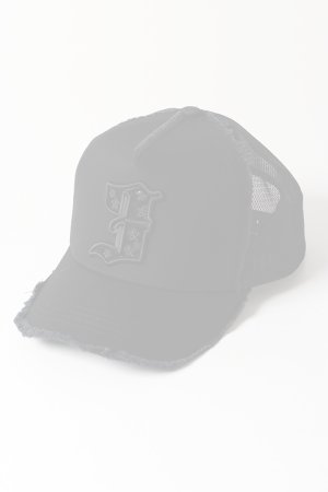 画像1:   YOSHINORI KOTAKE DESIGN ヨシノリコタケ メッシュキャップ YK3DE★-3 BLK BLK BLK/BLK {-BES}  :YK-BES-01-F 