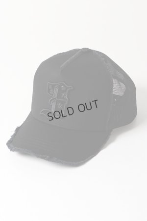 画像1: {SOLD}YOSHINORI KOTAKE DESIGN ヨシノリコタケ メッシュキャップ YK3DE★-3 BLK BLK BLK/BLK{-BES}