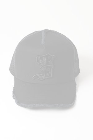画像2:   YOSHINORI KOTAKE DESIGN ヨシノリコタケ メッシュキャップ YK3DE★-3 BLK BLK BLK/BLK {-BES}  :YK-BES-01-F 