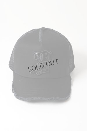 画像2: {SOLD}YOSHINORI KOTAKE DESIGN ヨシノリコタケ メッシュキャップ YK3DE★-3 BLK BLK BLK/BLK{-BES}