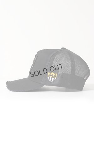 画像3: {SOLD}YOSHINORI KOTAKE DESIGN ヨシノリコタケ メッシュキャップ YK3DSP-444-20 BLK BLK BLK/GLD/WHT{-BES}