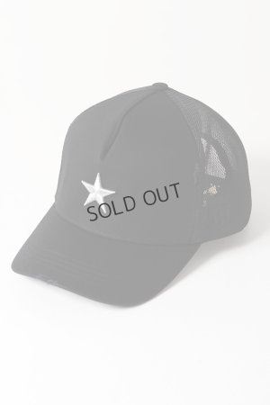 画像1: {SOLD}YOSHINORI KOTAKE DESIGN ヨシノリコタケ メッシュキャップ YK3D-☆-D BLK BLK SIL{-BES}