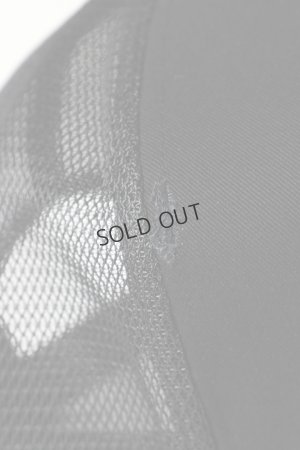 画像7: {SOLD}YOSHINORI KOTAKE DESIGN ヨシノリコタケ メッシュキャップ YK3D-☆-D BLK BLK SIL{-BES}