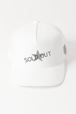 画像2: {SOLD}YOSHINORI KOTAKE DESIGN ヨシノリコタケ メッシュキャップ YK3D-☆-D WHT WHT BLK{-BES}