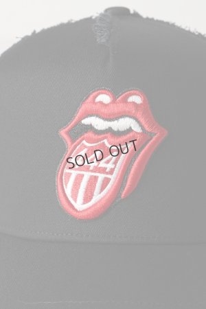 画像4: {SOLD}YOSHINORI KOTAKE DESIGN ヨシノリコタケ メッシュキャップ ローリングストーンズデザイン YK3DE-RS444 BLK BLK RED/WHT THE ROLLING STONES{-BES}