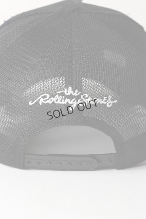 画像9: {SOLD}YOSHINORI KOTAKE DESIGN ヨシノリコタケ メッシュキャップ ローリングストーンズデザイン YK3DE-RS444 BLK BLK RED/WHT THE ROLLING STONES{-BES}