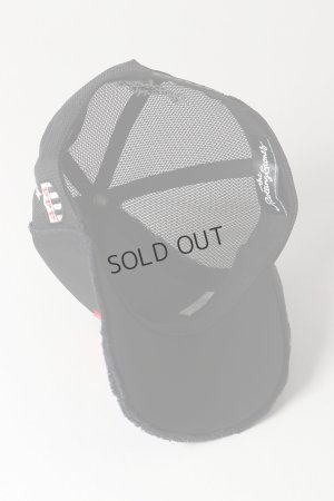 画像10: {SOLD}YOSHINORI KOTAKE DESIGN ヨシノリコタケ メッシュキャップ ローリングストーンズデザイン YK3DE-RS444 BLK BLK RED/WHT THE ROLLING STONES{-BES}