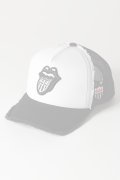   YOSHINORI KOTAKE DESIGN ヨシノリコタケ メッシュキャップ ローリングストーンズデザイン YK3DE-RS444 BLK/WHT BLK BLK/WHT {-BES}  :YK-BES-11-F 