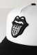 画像2: YOSHINORI KOTAKE DESIGN ヨシノリコタケ メッシュキャップ ローリングストーンズデザイン YK3DE-RS444 BLK/WHT BLK BLK/WHT{-BES}