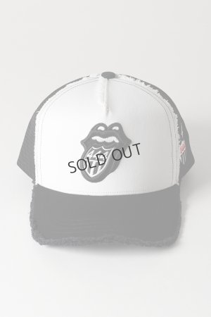 画像3: {SOLD}YOSHINORI KOTAKE DESIGN ヨシノリコタケ メッシュキャップ ローリングストーンズデザイン YK3DE-RS444 BLK/WHT BLK BLK/WHT{-BES}