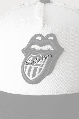 画像4: {SOLD}YOSHINORI KOTAKE DESIGN ヨシノリコタケ メッシュキャップ ローリングストーンズデザイン YK3DE-RS444 BLK/WHT BLK BLK/WHT{-BES}