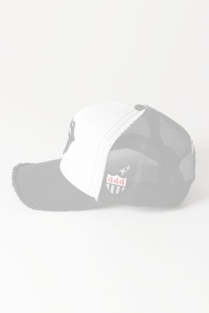 画像5:  {SOLD} YOSHINORI KOTAKE DESIGN ヨシノリコタケ メッシュキャップ ローリングストーンズデザイン YK3DE-RS444 BLK/WHT BLK BLK/WHT {-BES}  :YK-BES-11-F 