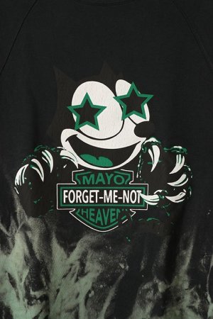 画像3: MAYO×slave of fashion メイヨー×スレイブオブファッション  【SLAVE OF MAYO】DOUBLE NAME LIMITED ITEM Fire SWEAT Tee{-BBA}