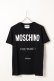 画像1: {SOLD}MOSCHINO モスキーノ クチュールプリントコットンTシャツ{ZA07070240-1555-AIS} (1)