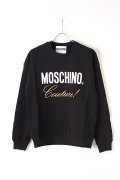 MOSCHINO モスキーノ SWEAT SWEAT MOSCHINO COUTURE{ZA1719-5227-1555-AIA}