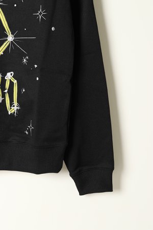 画像4: MOSCHINO モスキーノ SWEAT HOODIE{ZPA17172029-1555BLK-BAS}