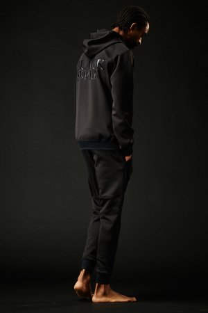 画像4: 1piu1uguale3 ウノピゥウノウグァーレトレ DIAGONAL ZIP RIB PT{-BDA}