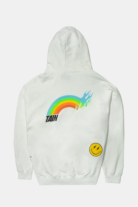 SOLD}TAIN DOUBLE PUSH タインダブルプッシュ OVER THE RAINBOW HOODIE 