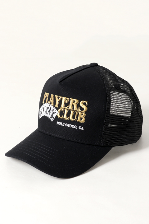 {SOLD}AMIRI アミリ Players Club Trucker Hat{-BJS} - underbar