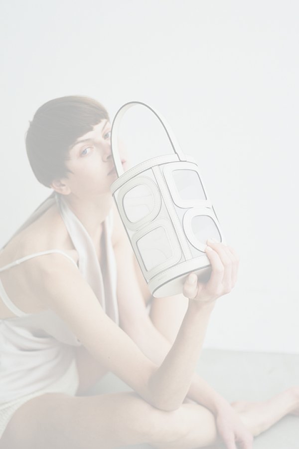 画像7:  {SOLD} ORSETTO オルセット TULLE / tote{-BDS} (7)