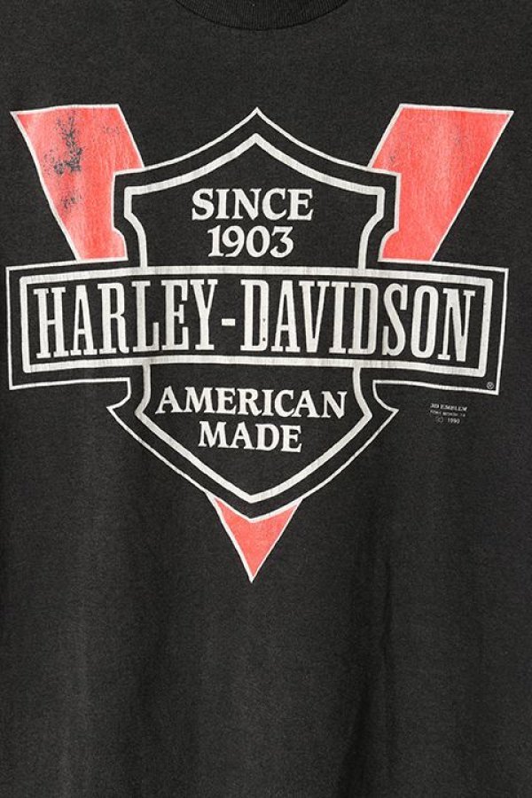 画像4: 【 30%OFF セール11,000円→7,700円】 Vintage HARLEY DAVIDSON AMERICAN MADE TEE{-BAA} (4)