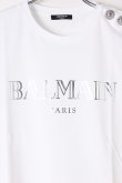 画像3: {SOLD}BALMAIN バルマン BF1 T-SHIRTS SS 3 BTN METALLIC LOGO{0111350I366-GAC-BJS} (3)