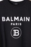 画像3: {SOLD}BALMAIN バルマン BF1 T-SHIRTS SS 3 BTN FLOCKY LOGO{0111350I386-EAB-BJS} (3)