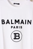 画像3: {SOLD}BALMAIN バルマン BF1 T-SHIRTS SS 3 BTN FLOCKY LOGO{0111350I386-GAB-BJS} (3)