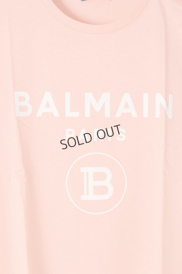 画像3: {SOLD}BALMAIN バルマン BF1 T-SHIRTS SS 3 BTN FLOCKY LOGO{0111350I386-OAJ-BJS} (3)