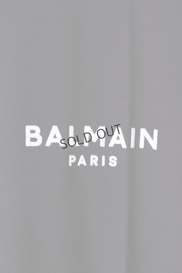 画像3: {SOLD}BALMAIN バルマン BF1 T-SHIRTS FLOCKY S-LOGO{0111351I382-EAB-BJS} (3)