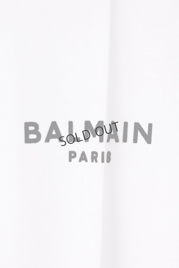 画像3: {SOLD}BALMAIN バルマン BF1 T-SHIRTS FLOCKY S-LOGO{0111351I382-GAB-BJS} (3)