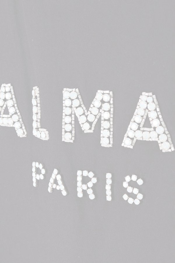画像3:   BALMAIN バルマン BF1 T-SHIRTS SS 3 BTN EMBROIDERY LOGO{0111553P036-EAB-BJS} (3)