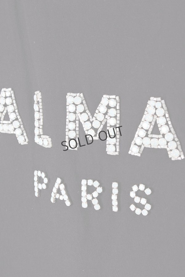 画像3: {SOLD}BALMAIN バルマン BF1 T-SHIRTS SS 3 BTN EMBROIDERY LOGO{0111553P036-EAB-BJS} (3)