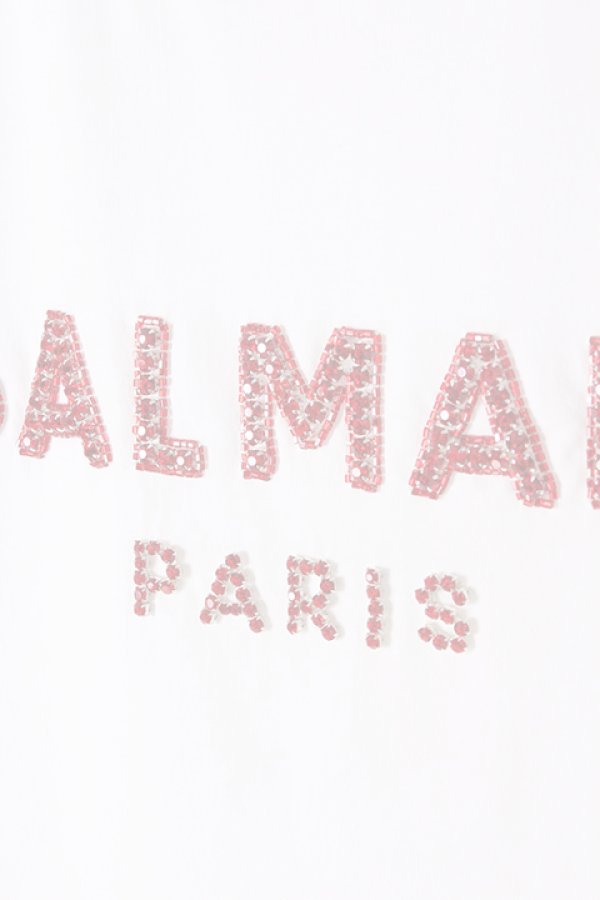 画像3:   BALMAIN バルマン BF1 T-SHIRTS SS 3 BTN EMBROIDERY LOGO{0111553P036-GBQ-BJS} (3)
