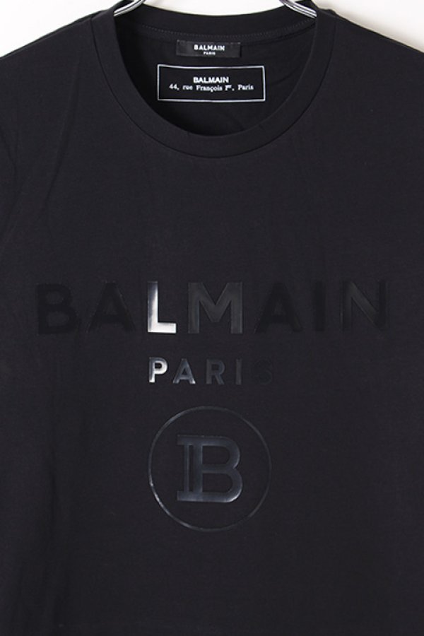 画像3: 【 30%OFF セール53,900円→37,730円】 BALMAIN バルマン BH1 T-SHIRTS BALMAIN STAMP SIL{-BJS} (3)
