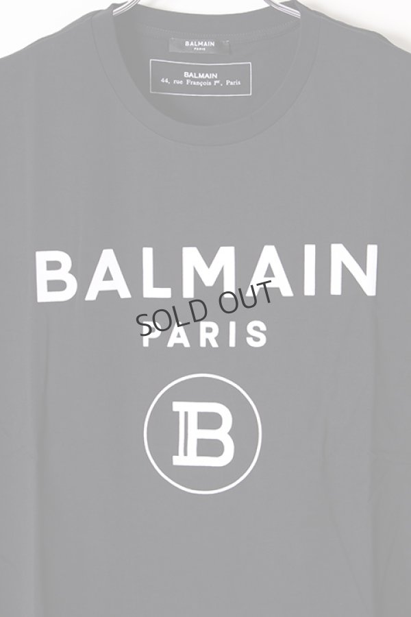 画像3: {SOLD}BALMAIN バルマン BH1 T-SHIRTS FLOKY BALMAIN{-BJS} (3)