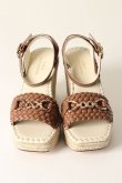 画像2: {SOLD}グレースコンチネンタル｜GRACE CONTINENTAL ビット付ウェッジサンダル{-BCS} (2)