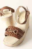 画像5: {SOLD}グレースコンチネンタル｜GRACE CONTINENTAL ビット付ウェッジサンダル{-BCS} (5)