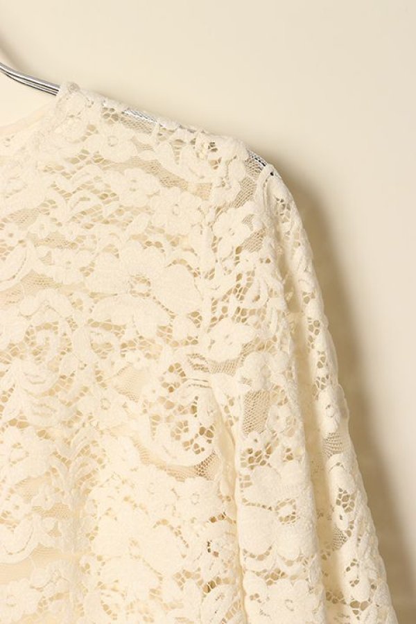 画像3: 【 40%OFF セール26,400円→15,840円】 グレースコンチネンタル|GRACE CONTINENTAL  モールレーストップ{-BCA} (3)