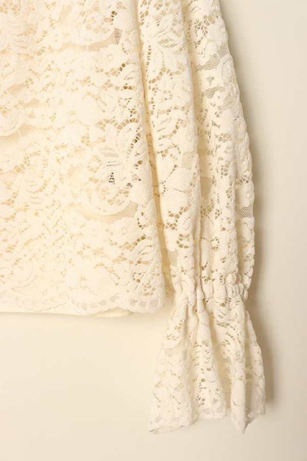 画像4: 【 40%OFF セール26,400円→15,840円】 グレースコンチネンタル|GRACE CONTINENTAL  モールレーストップ{-BCA} (4)