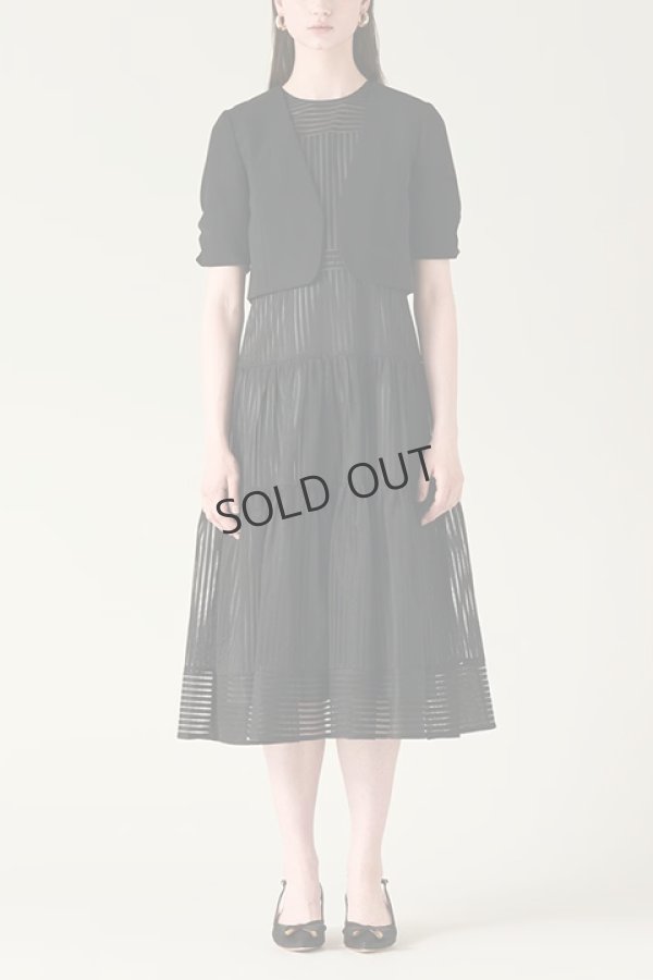 画像2: グレースコンチネンタル|GRACE CONTINENTAL  ショートボレロ{-BDA} (2)