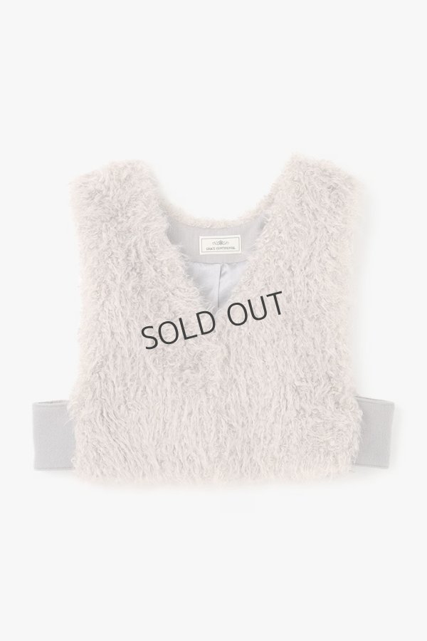 画像2: {SOLD}グレースコンチネンタル|GRACE CONTINENTAL  ショートファーベスト {-BDA} (2)