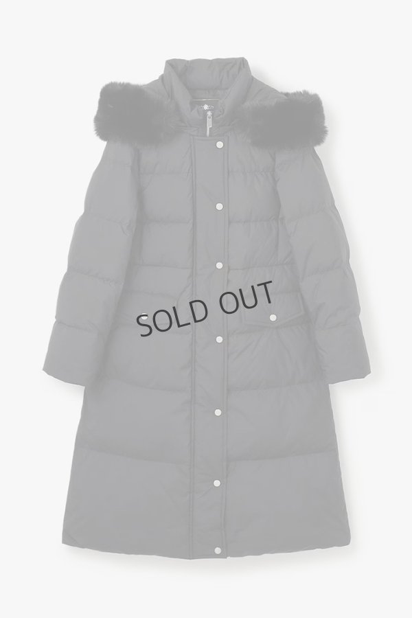 画像4: {SOLD}グレースコンチネンタル|GRACE CONTINENTAL  フードファーロングダウン{-BDA} (4)