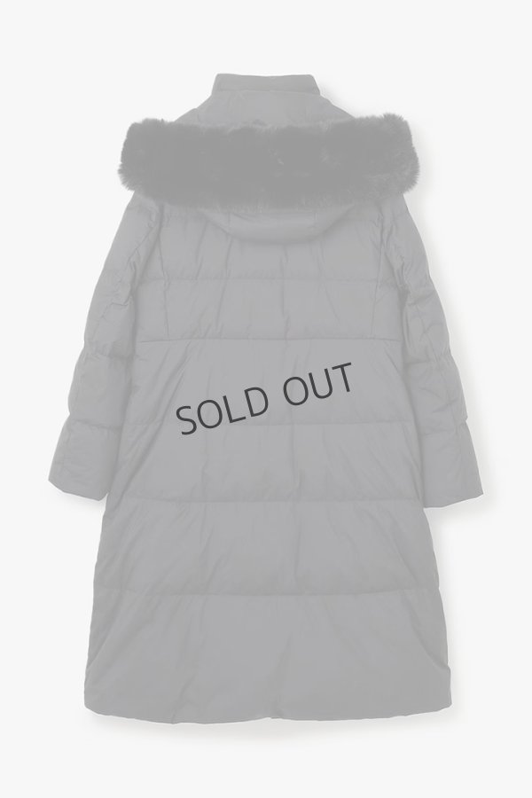 画像5: {SOLD}グレースコンチネンタル|GRACE CONTINENTAL  フードファーロングダウン{-BDA} (5)