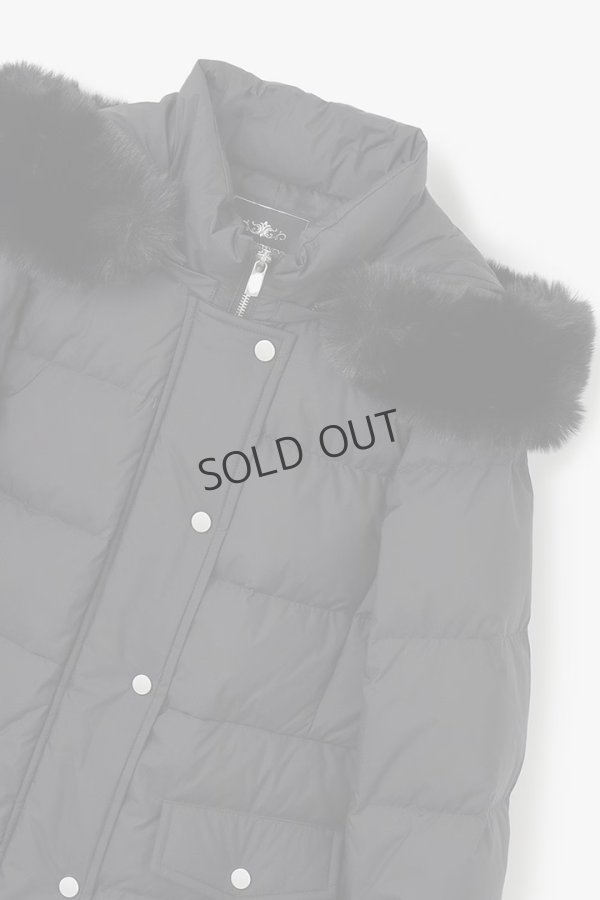 画像6: {SOLD}グレースコンチネンタル|GRACE CONTINENTAL  フードファーロングダウン{-BDA} (6)