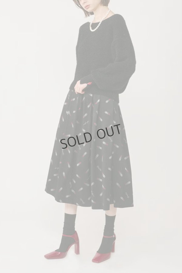 画像2: {SOLD}グレースコンチネンタル|GRACE CONTINENTAL  ラメリップニットトップ{-BES} (2)