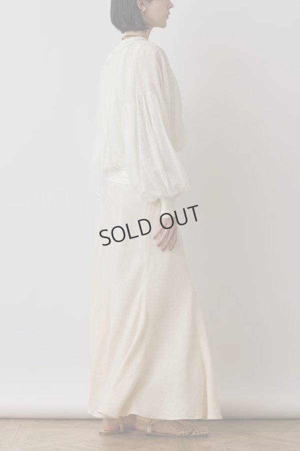 画像7: {SOLD}グレースコンチネンタル｜GRACE CONTINENTAL  シアーニットバルーンジャケット{-BES} (7)