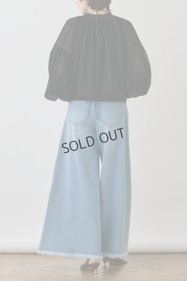 画像3: グレースコンチネンタル｜GRACE CONTINENTAL  シアーニットバルーンジャケット{-BES} (3)